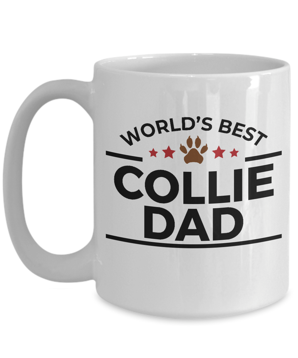 Collie Dog Dad Coffee Mug