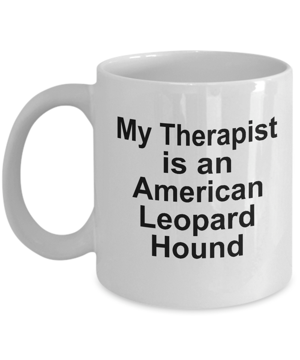 American Leopard Hound Dog Therapist Coffee Mug