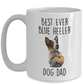 Best Ever Blue Heeler Dog Dad Ceramic Coffee Mug