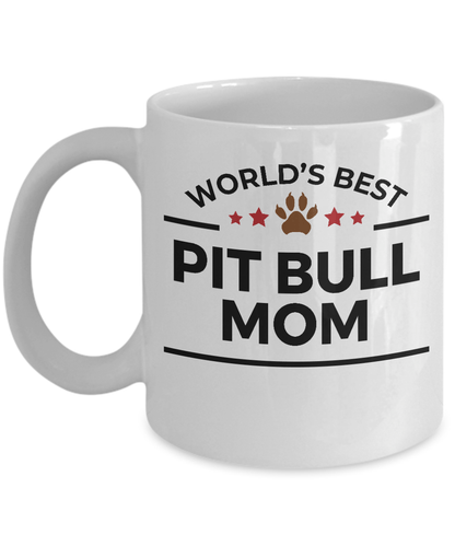 Pit Bull Dog Mom Coffee Mug