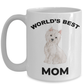 West Highland Terrier Best Mom Coffee Mug