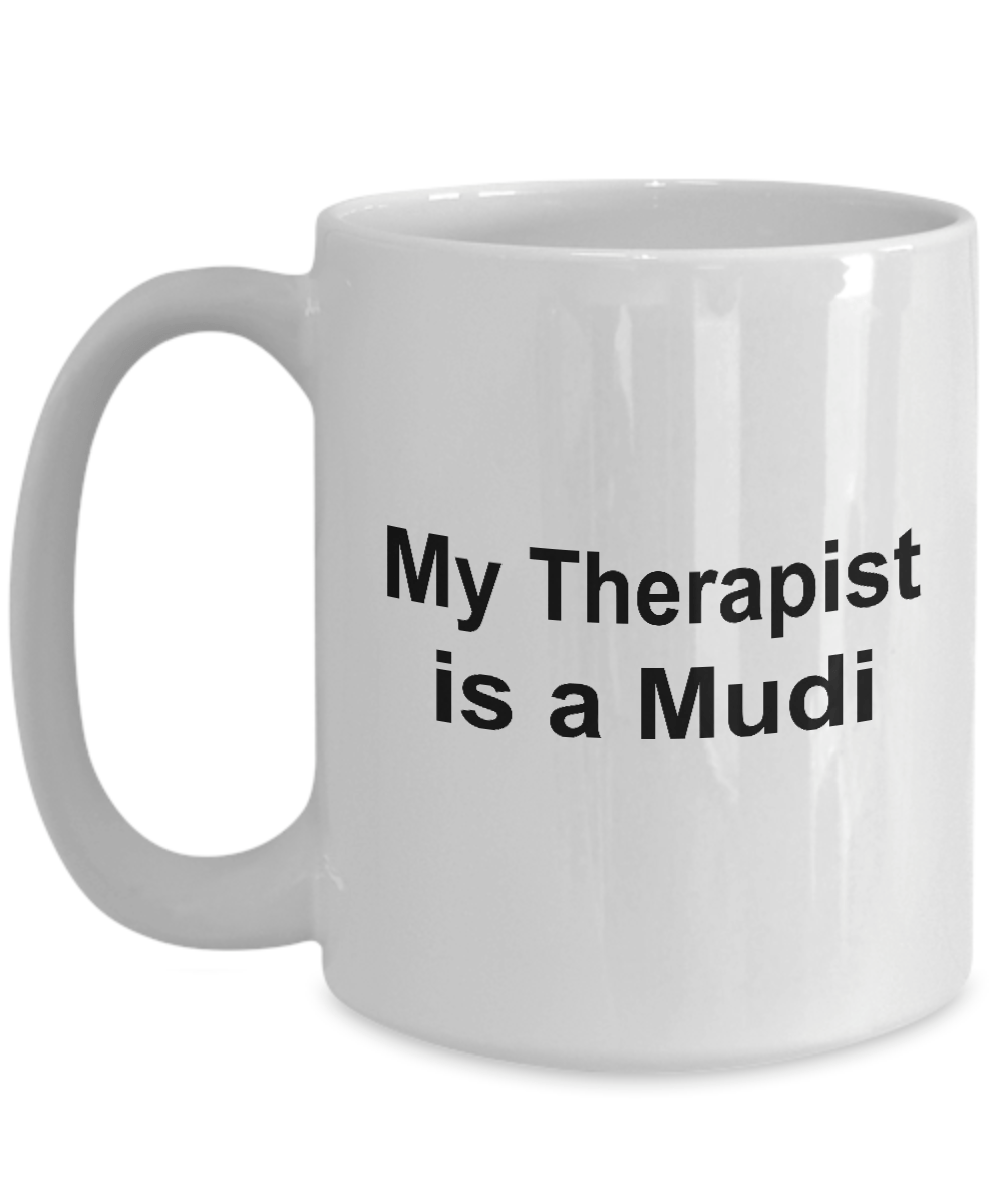 Mudi Dog Therapist Coffee Mug