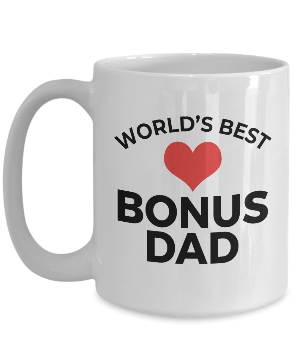 World's Best Bonus Dad Mug