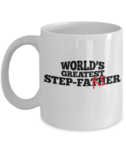 World's Greatest Step-Father (Farter) Coffee Mug