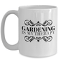 Gift for Gardener Coffee Mug - Gardening Is My Therapy