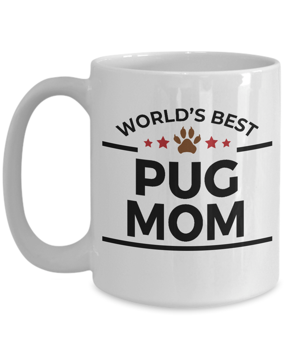 Pug Dog Mom Coffee Mug