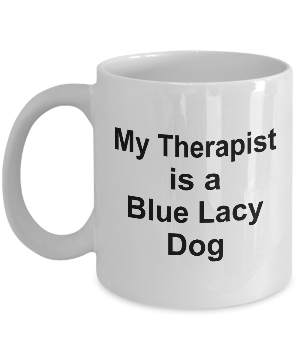 Blue Lacy Dog Therapist Coffee Mug