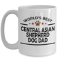 Central Asian Shepherd Dog Dad Coffee Mug