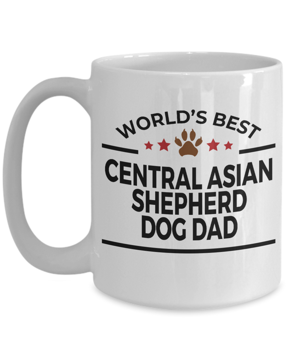Central Asian Shepherd Dog Dad Coffee Mug