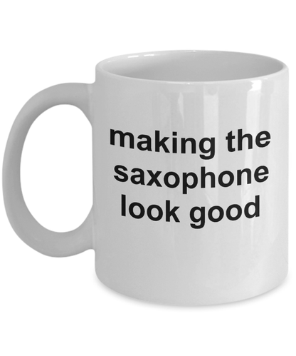 Funny Saxophone Player Mug