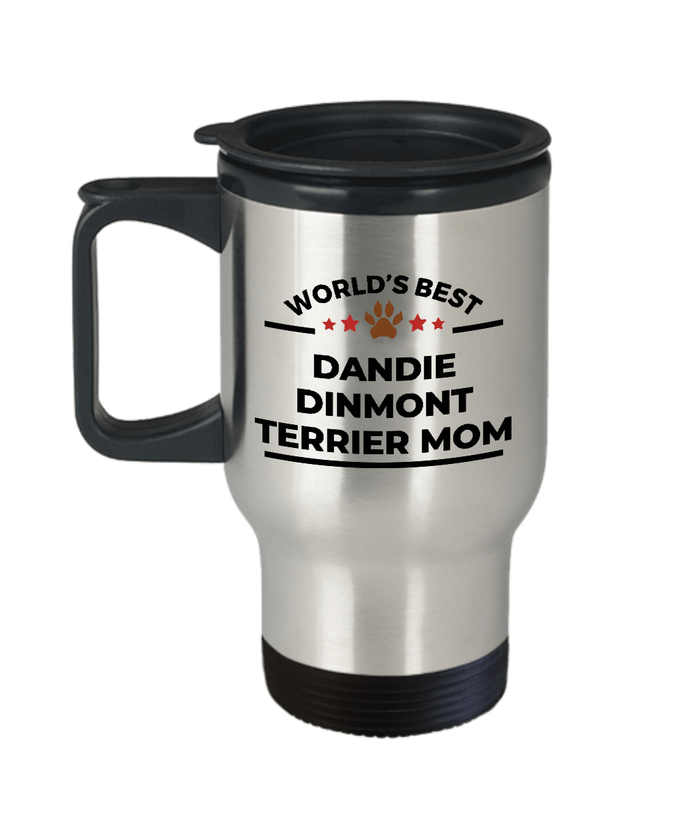 Dandie Dinmont Terrier Dog Mom Travel Mug Coffee Mug