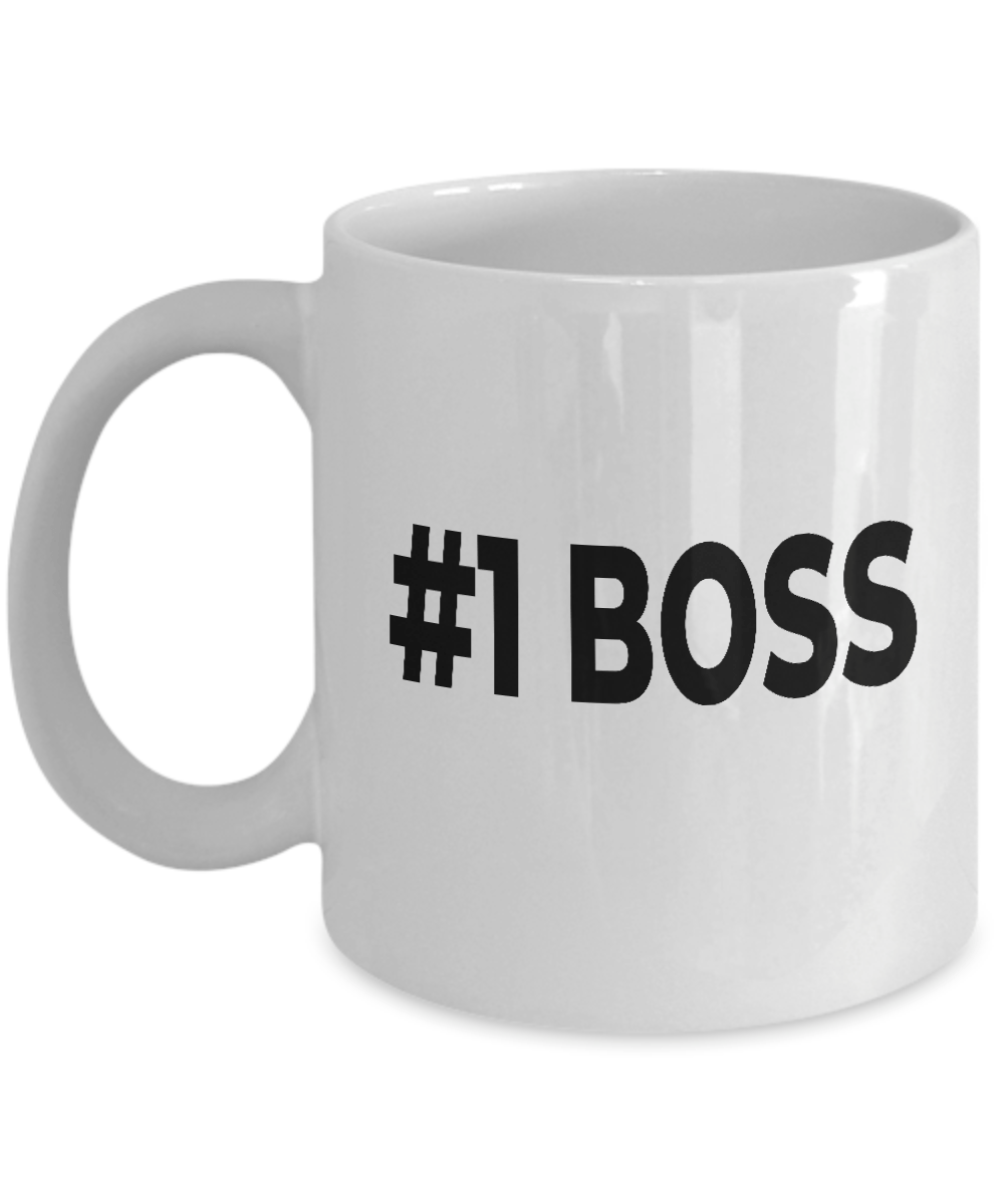 Number One Boss Coffee Mug - Main Image