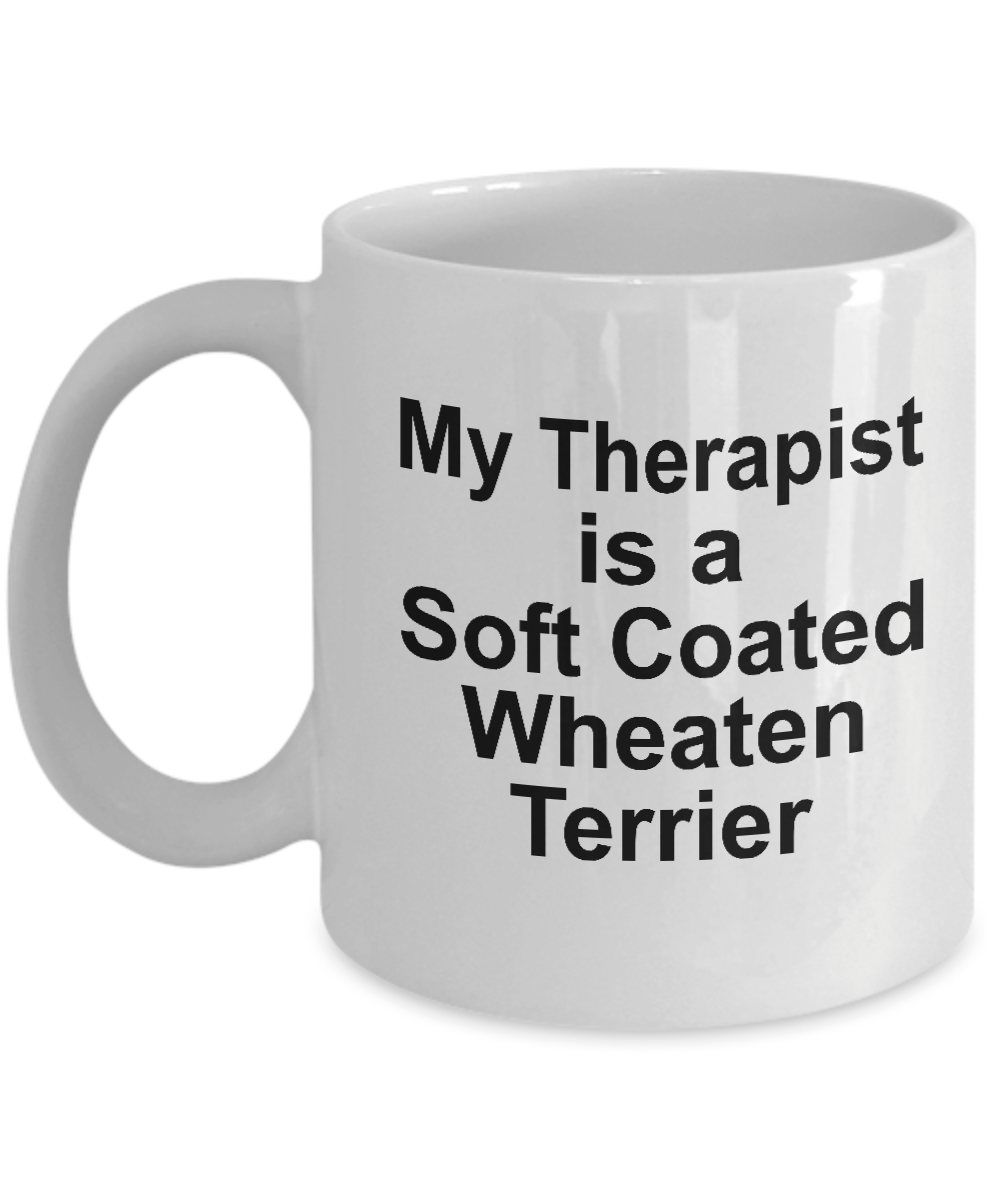 Soft Coated Wheaten Terrier Dog Therapist Coffee Mug