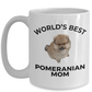 Pomeranian Puppy Dog Mom Coffee Mug