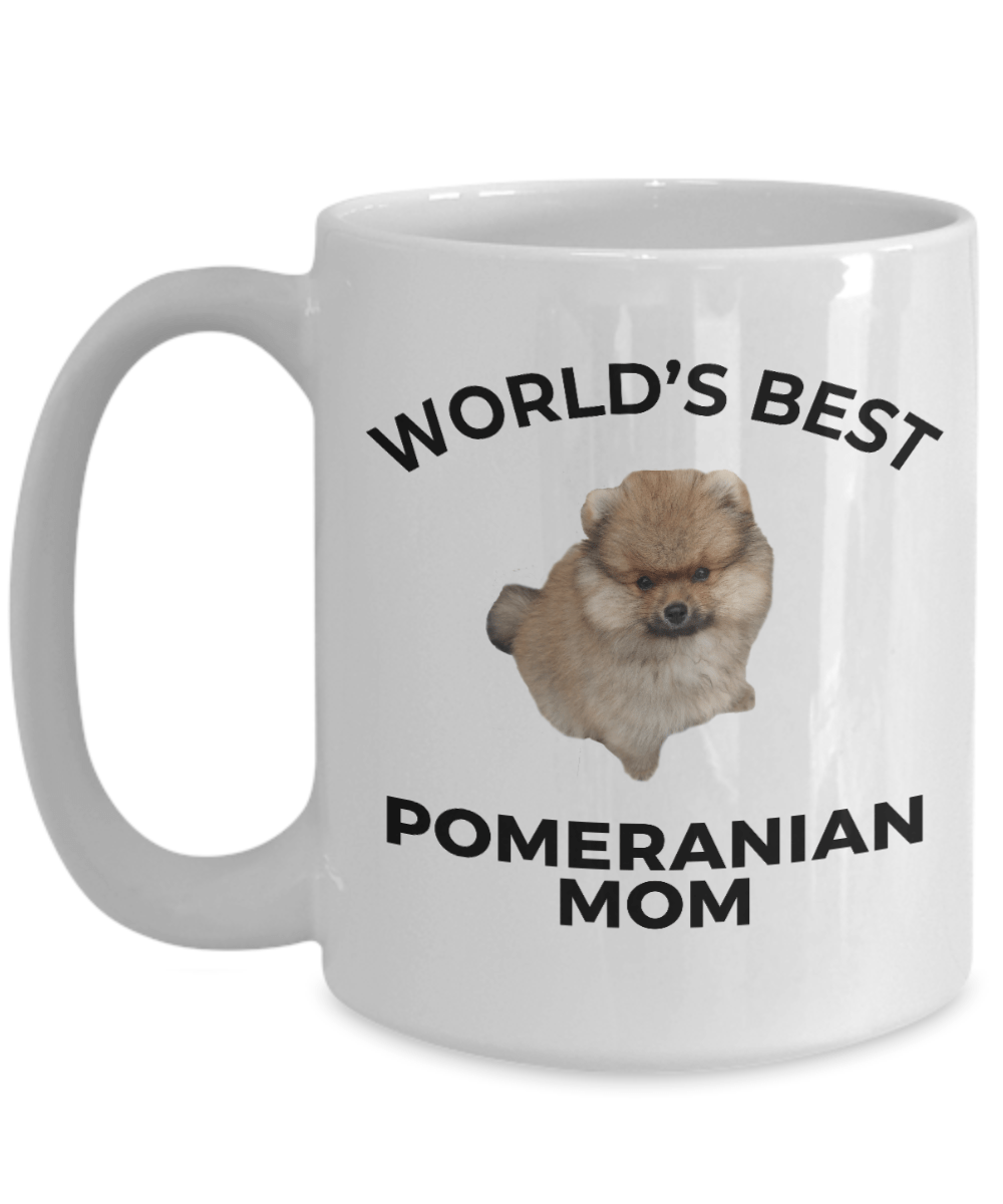 Pomeranian Puppy Dog Mom Coffee Mug
