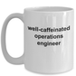Operations Engineer White Ceramic Coffee Mug