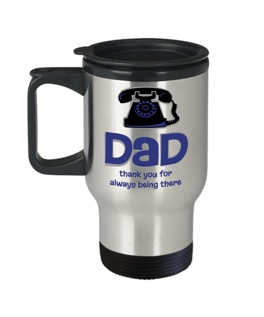 Thank-you Dad Travel Mug - Gift for Father's Day