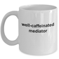 Mediator White Ceramic Coffee Mug Makes a Great Gift