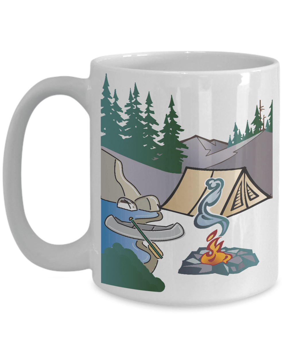 I'd Rather Be Camping White Mug