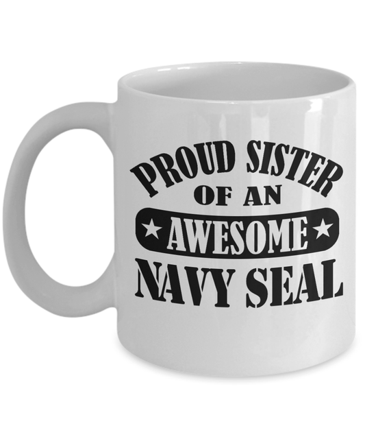 Navy Seal Sister Coffee Mug