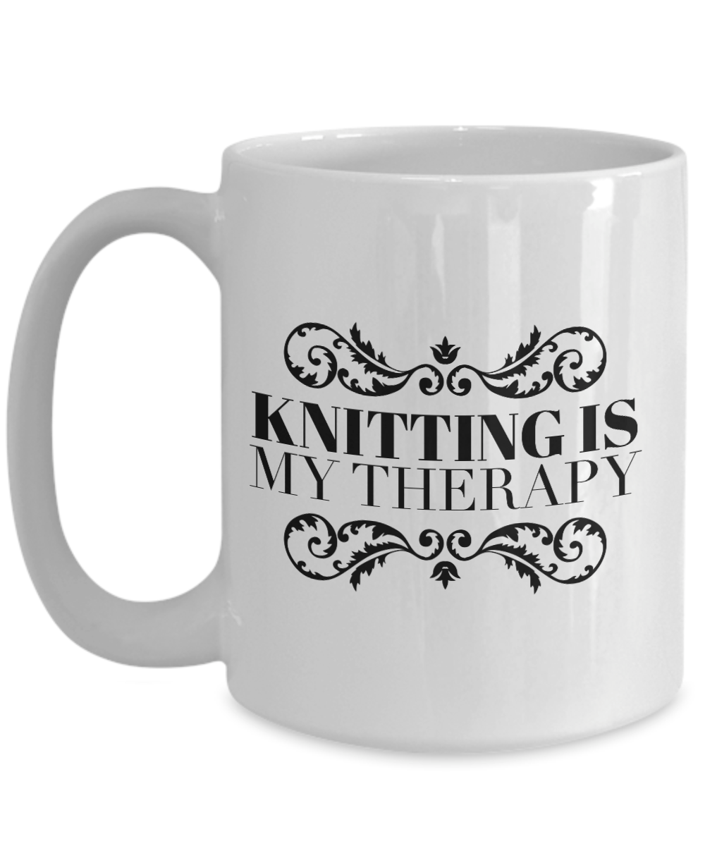 Funny Knitting Coffee Mug