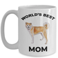 Shiba Inu Best Dog Mom Coffee Mug