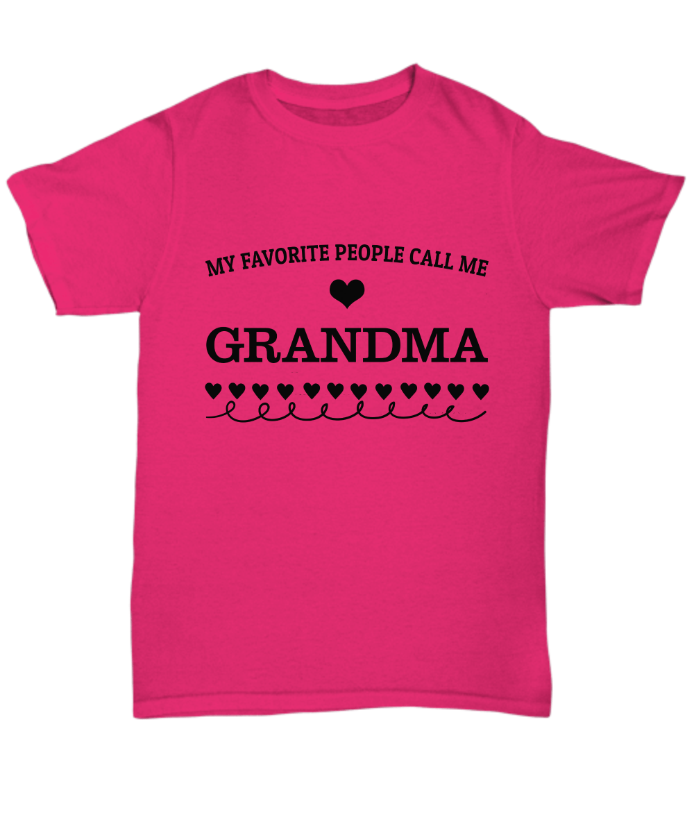 Grandma Unisex Tee Shirt