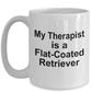 Flat-Coated Retriever Dog Therapist Mug