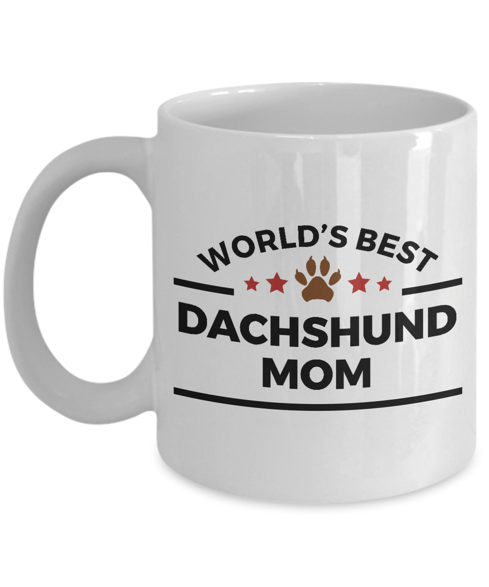 World's Best Dachshund Mom Ceramic Mug
