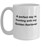 Golden Retriever Hunting Dog Lover Perfect Day Gift White Ceramic Coffee Mug
