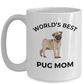 Pug Puppy Dog Mom Coffee Mug