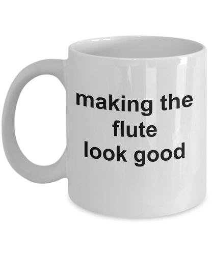 Funny Flute Player Mug