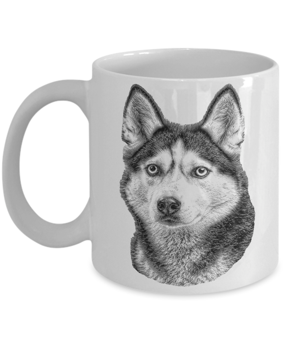 Siberian Husky Dog Breed Dad Mug