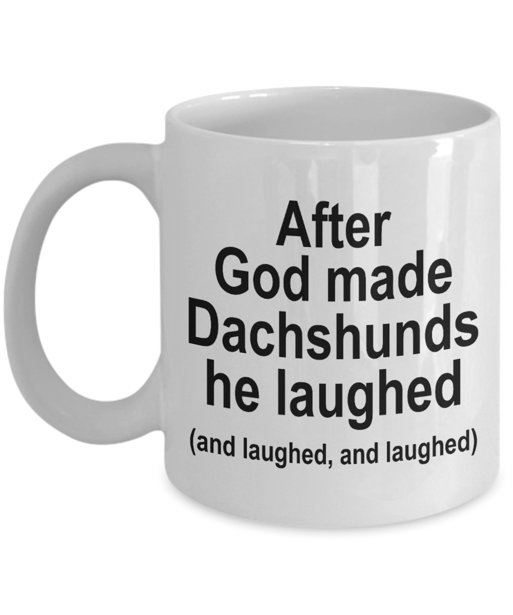 Dachshund Dog Joke Coffee Mug