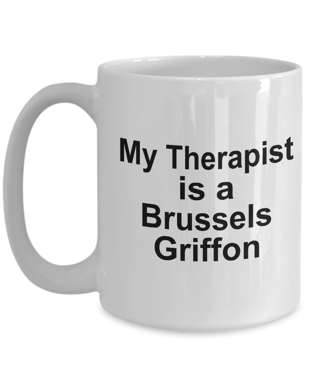 Brussels Griffon Dog Therapist Coffee Mug