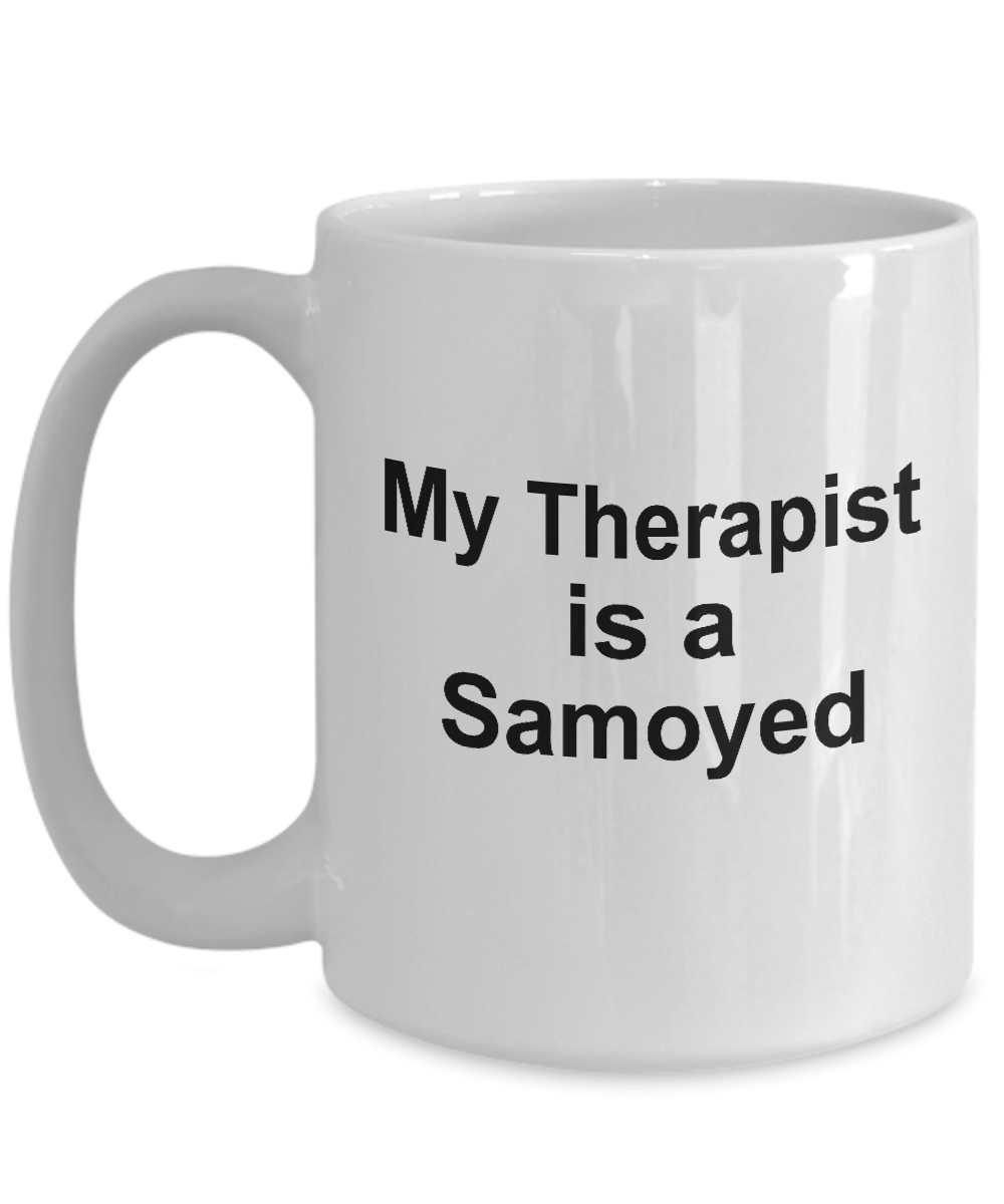 Samoyed Dog Therapist Coffee Mug