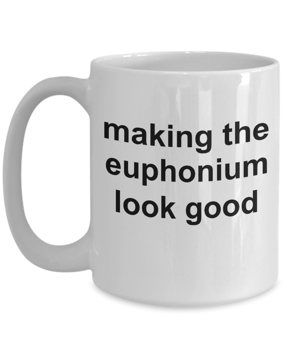 Funny Euphonium Player Mug