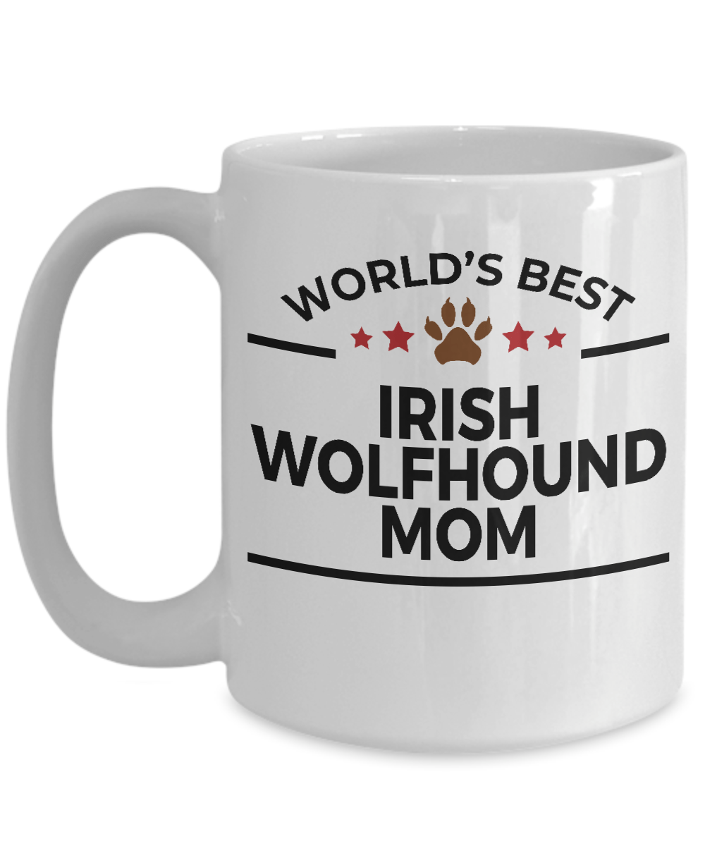 Irish Wolfhound Dog Mom Coffee Mug