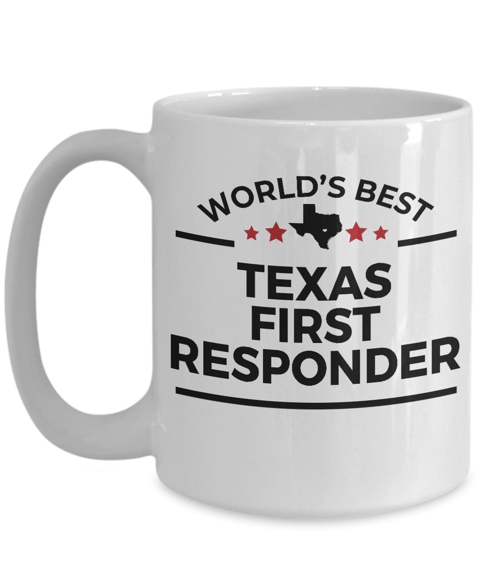 Texas First Responder Coffee Mug