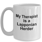 Lapponian Herder Dog Therapist Coffee Mug