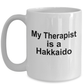Hokkaido Dog Owner Lover Funny Gift Therapist White Ceramic Coffee Mug