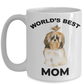 Shih Tzu Best Dog Mom Coffee Mug