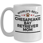 Chesapeake Bay Retriever Dog Mom Coffee Mug