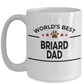 Briard Dog Dad Coffee Mug