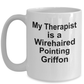 Wirehaired Pointing Griffon Dog Therapist Coffee Mug