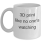 3D Printer Coffee Mug