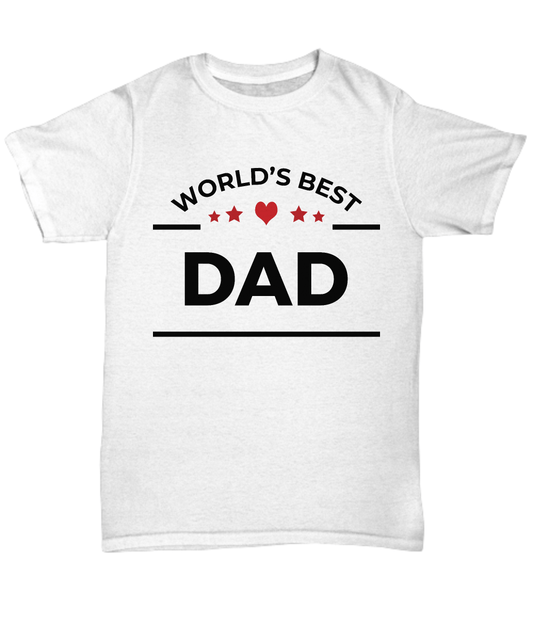 World's Best Dad Unisex Tee Shirt