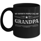 Grandpa Black Coffee Mug - Father's Day Gift