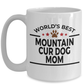 Mountain Cur Dog Mom Coffee Mug