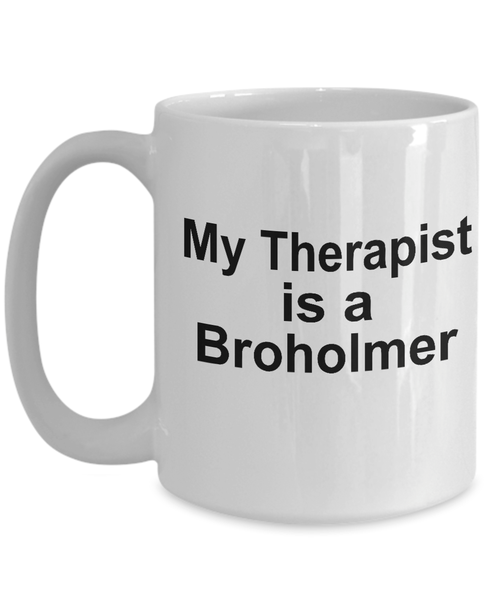 Broholmer Dog Therapist Coffee Mug